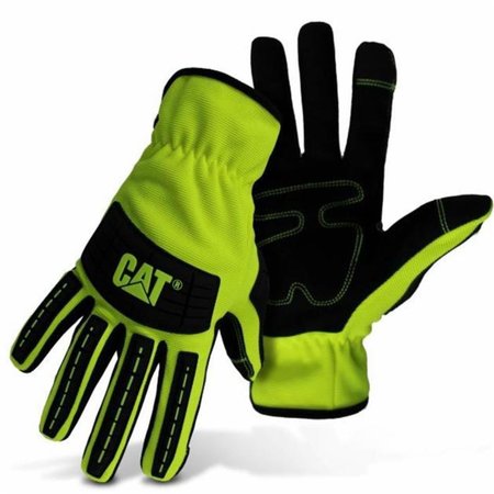 CAT GLOVES High-Visibility Impact Utility Glove - Extra Large CAT012250X
